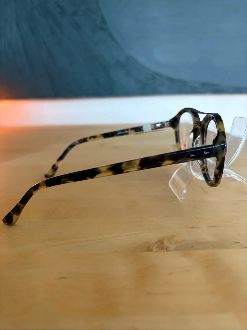 Randy Jackson Limited Edition X131 Tokyo Tortoise Round Double Bridge Eyeglasses